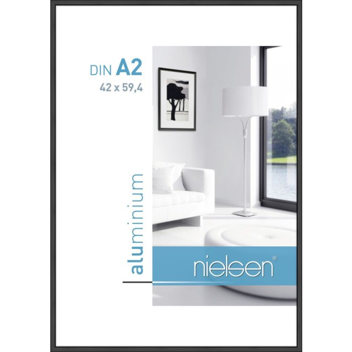 Nielsen Rama aluminiowa Classic 42x59,4 cm czarna matowa