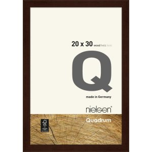 Drewniana rama zaciskowa Quadrum 20x30 cm wenge