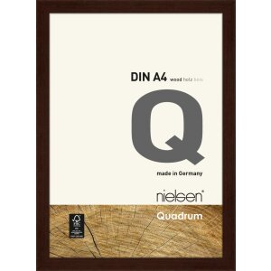 Drewniana rama zaciskowa Quadrum 21x30 cm wenge