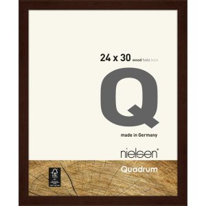 Drewniana rama zaciskowa Quadrum 24x30 cm wenge