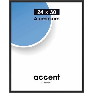 Nielsen Accent Rama aluminiowa 24x30 cm czarny mat