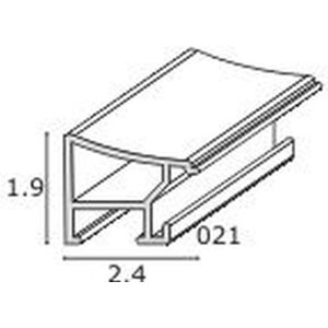 Deknudt Rama aluminiowa S021 Madar 10x15 cm srebrna